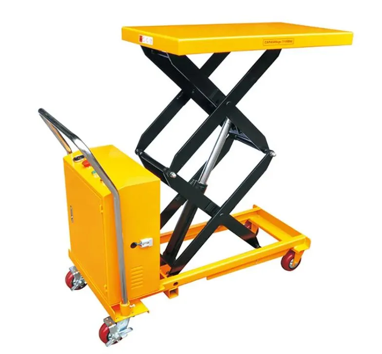 Hand Push Scissor Lift Table